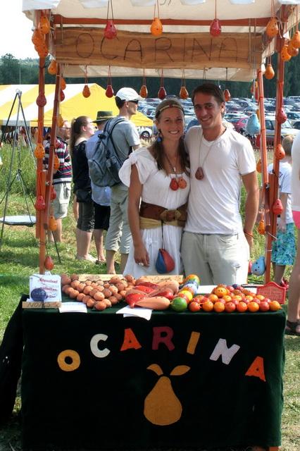 A vásárban magyar árusokkal is találkoztunk