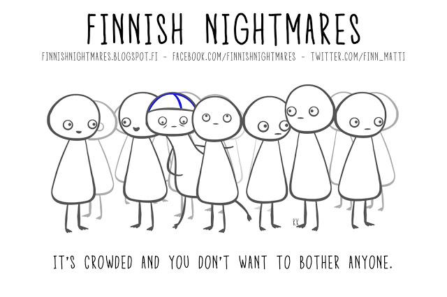 Mik a finnek rémálmai? Mitkä ovat suomalaisia painajaisia?
