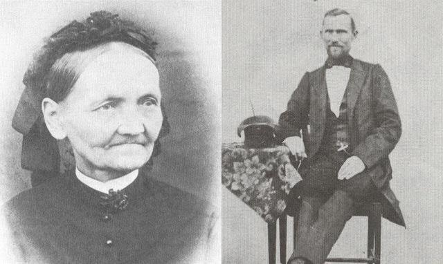 Anna Emilia Kyrenius és Anders Lönnbohm, Eino Leino szülei (Fotó: Eino Leino Társaság)